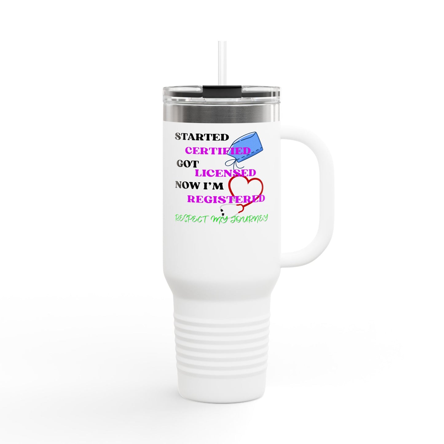 Certified Travel Mug, Licensed Cup for Professionals