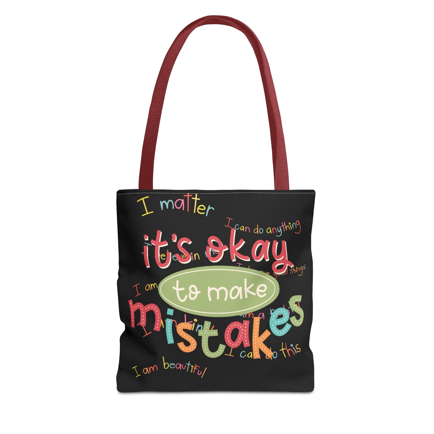 Inspirational Tote Bag - Perfect for Self-Love & Mindfulness