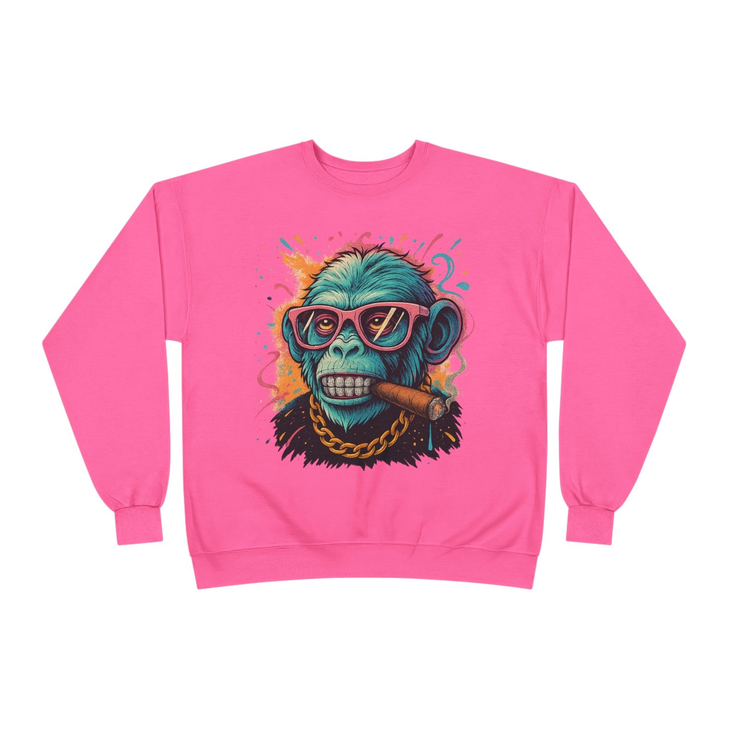 Eco-Friendly 'Boss Mode' Crewneck Sweatshirt, Unisex Cozy Sweatshirt, Casual Streetwear, Gift for Him/Her, Party/Everyday Wear