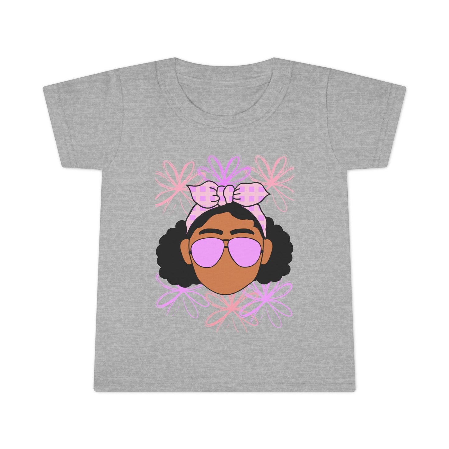 Trendy Toddler Tee: Cool Shades Design