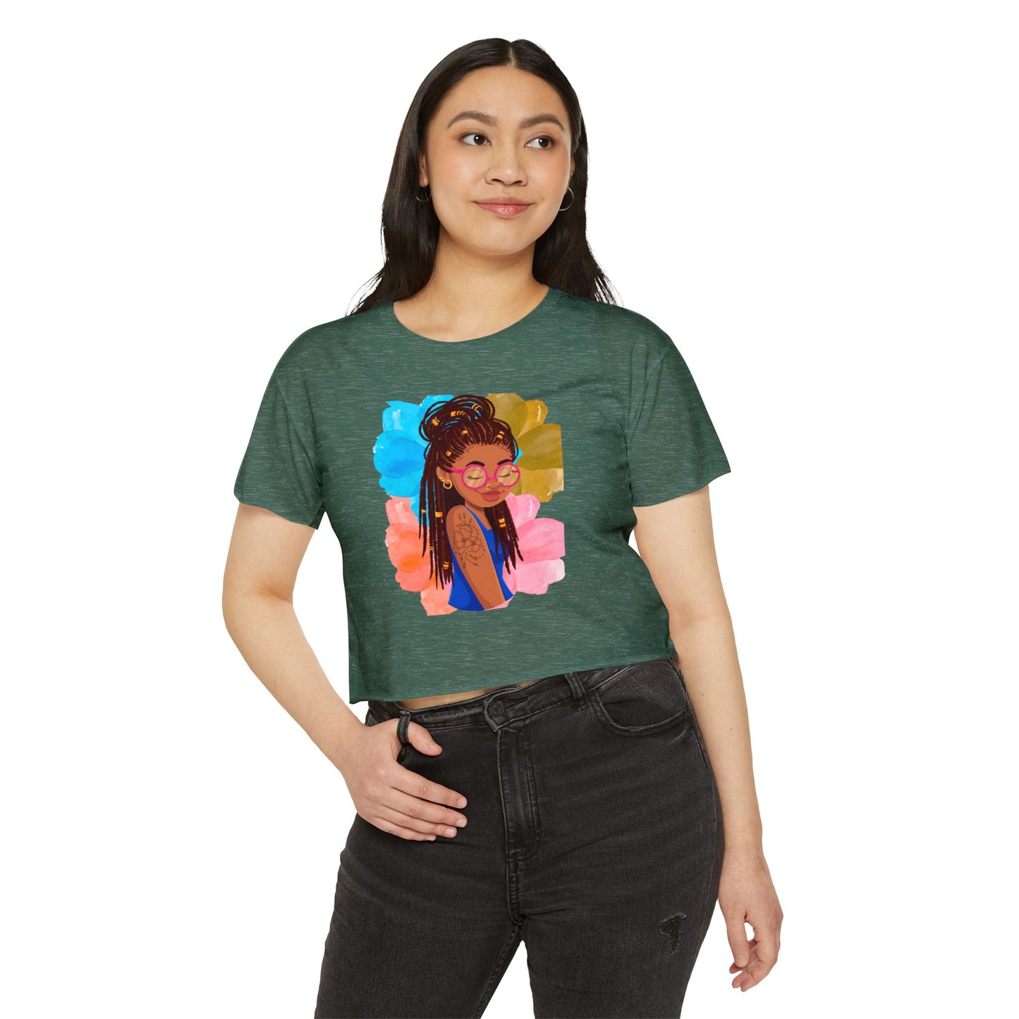 Bohemian Vibes Festival Crop Top