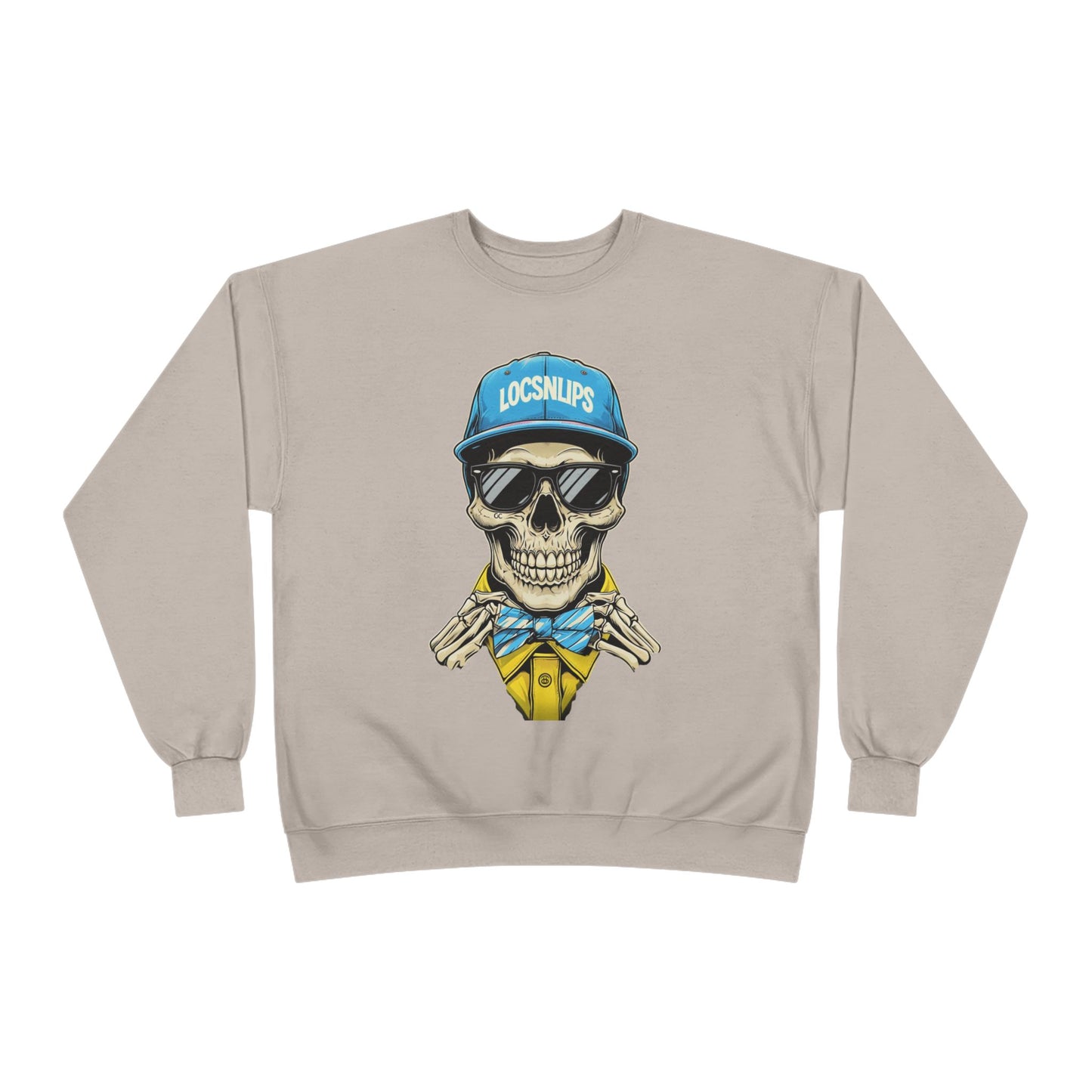 Skeleton Crewneck Sweatshirt, Unisex Sweatshirt