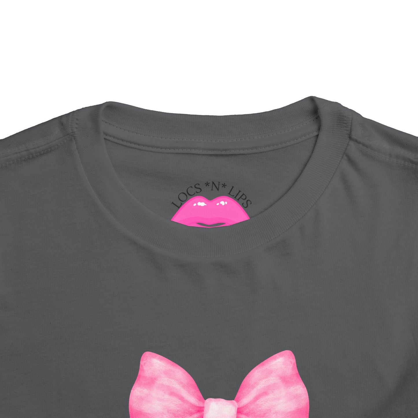 Cute Toddler Tee with Pink Bow Boots Design