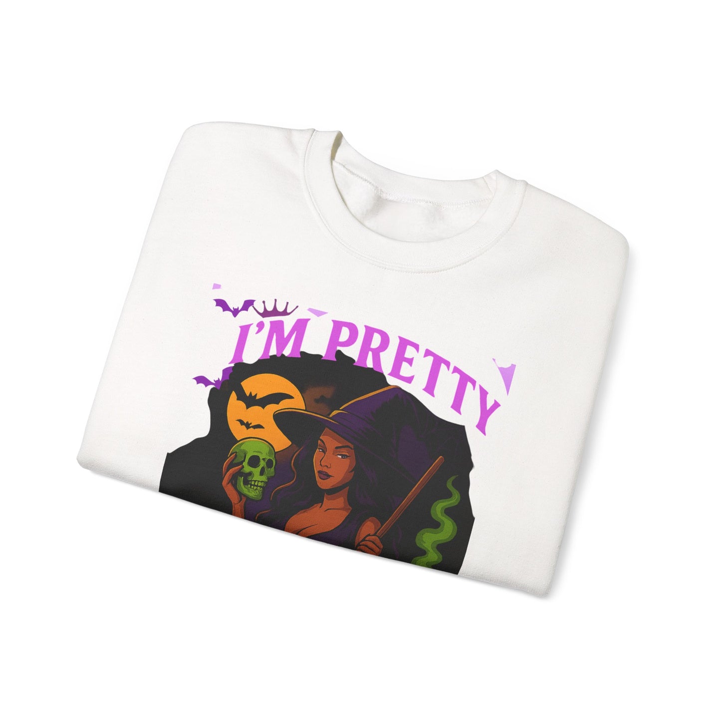 Spooky Vibes Crewneck Sweatshirt - Perfect for Halloween