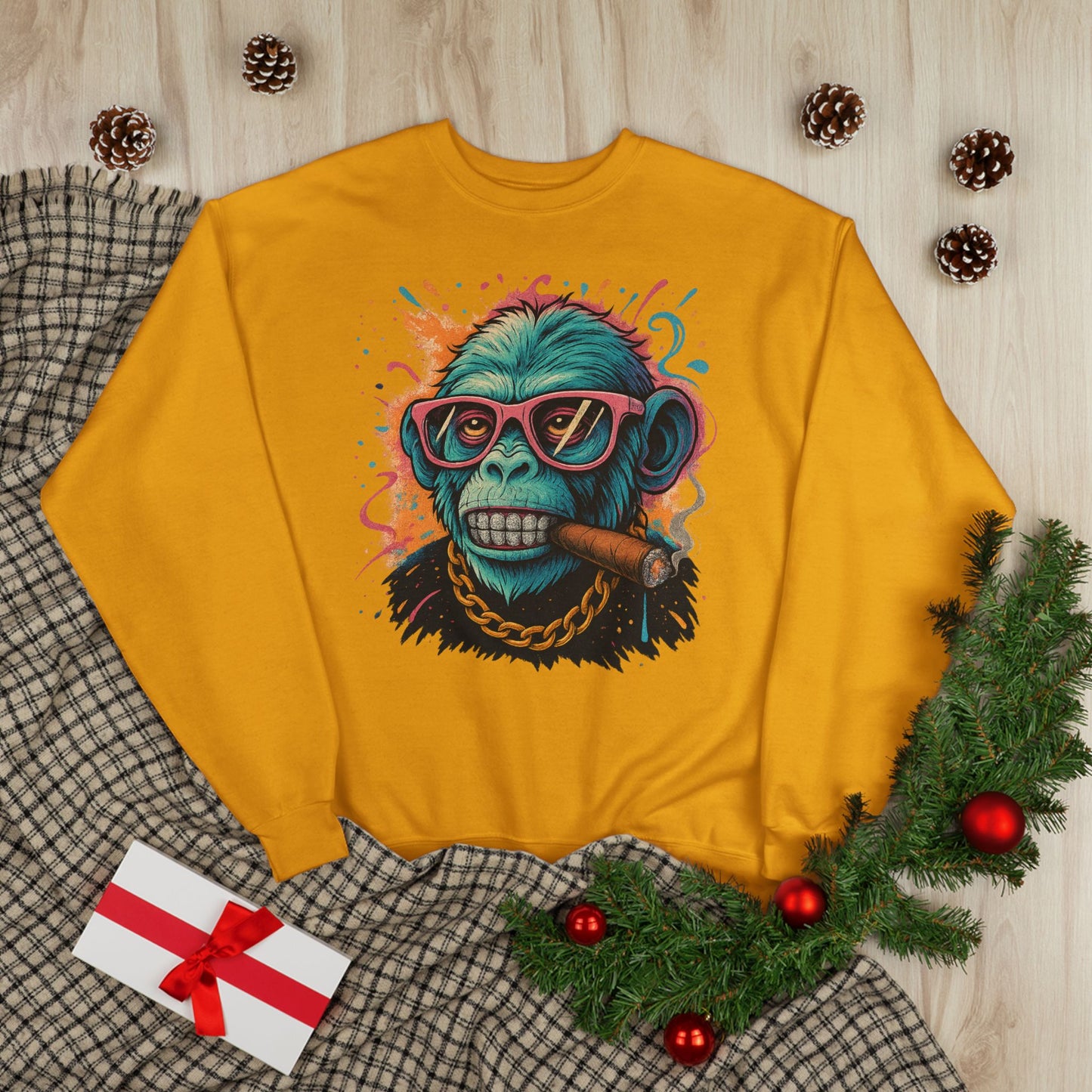 Eco-Friendly 'Boss Mode' Crewneck Sweatshirt, Unisex Cozy Sweatshirt, Casual Streetwear, Gift for Him/Her, Party/Everyday Wear