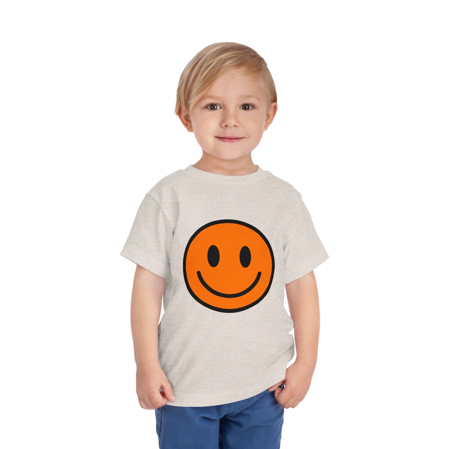 Smiley Face Toddler Tee, Cute Kid's Shirt