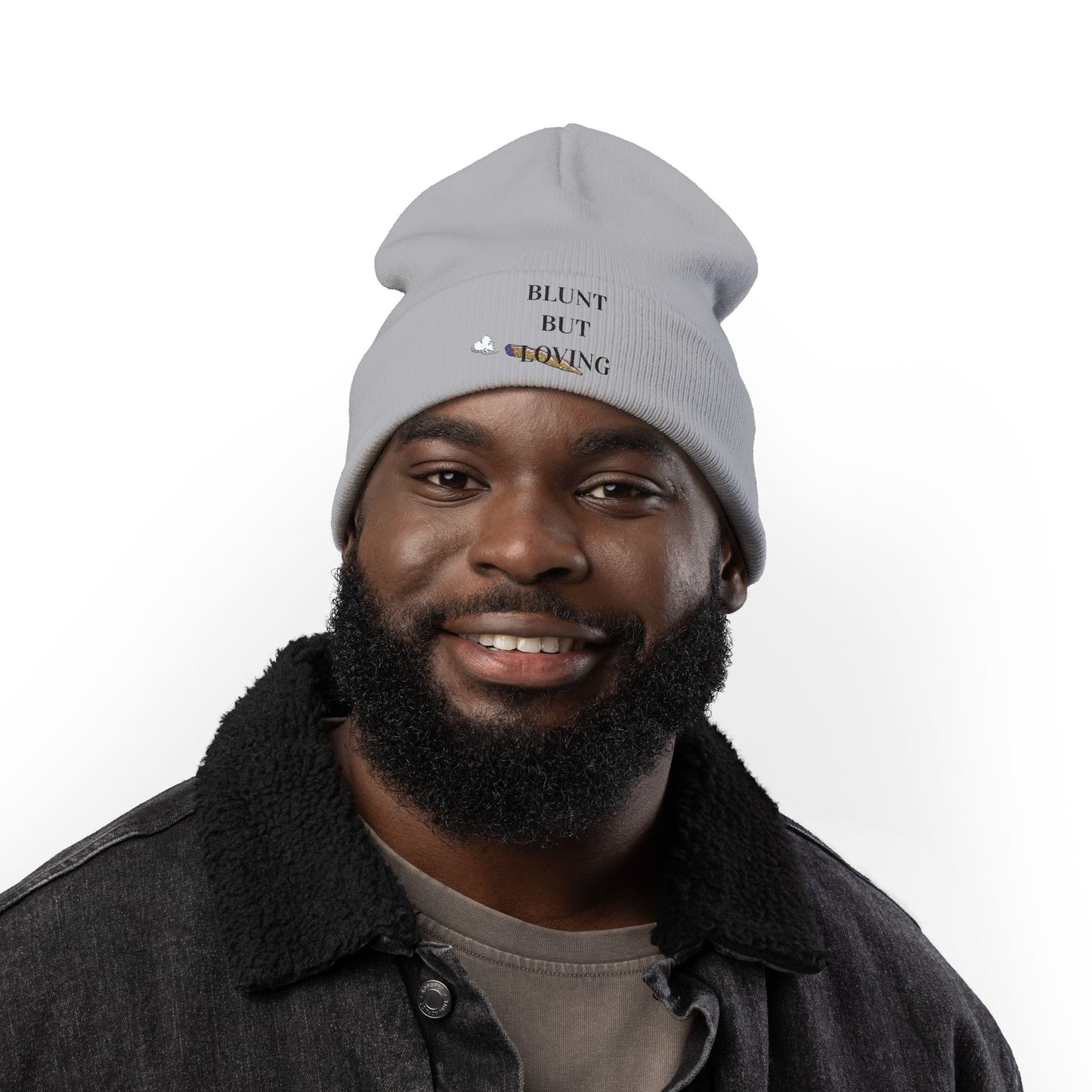 Blunt But Loving Knit Beanie
