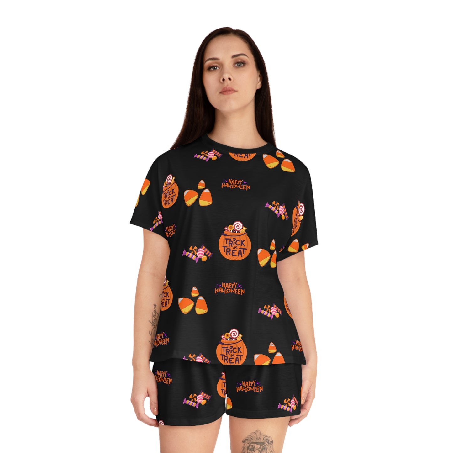 Halloween Women’s Pajama Set, Cozy Sleepwear