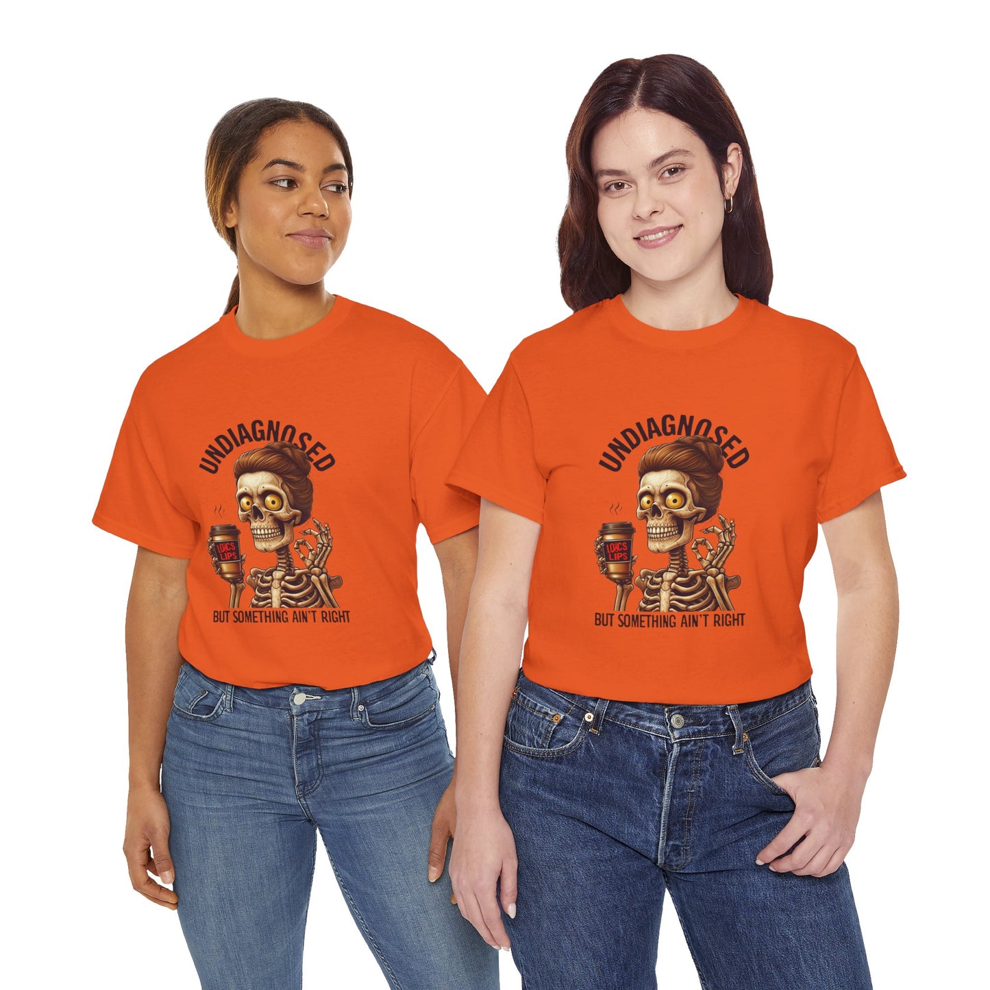Undiagnosed Skeleton Tee, Funny Graphic T-Shirt