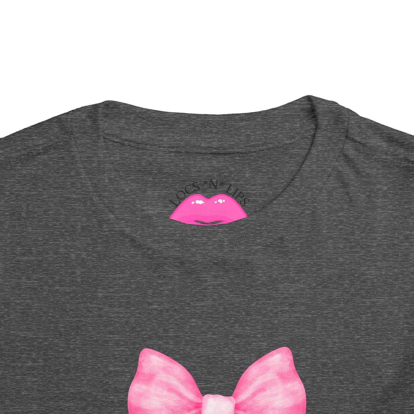 Cute Toddler Tee with Pink Bow Boots Design