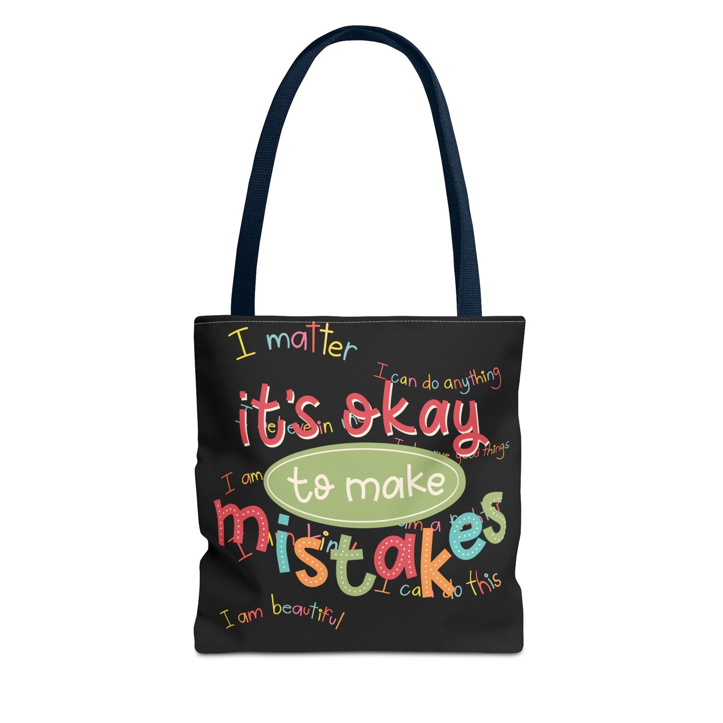 Inspirational Tote Bag - Perfect for Self-Love & Mindfulness