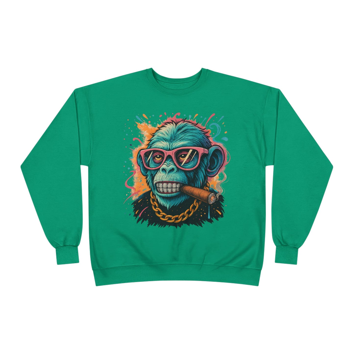 Eco-Friendly 'Boss Mode' Crewneck Sweatshirt, Unisex Cozy Sweatshirt, Casual Streetwear, Gift for Him/Her, Party/Everyday Wear