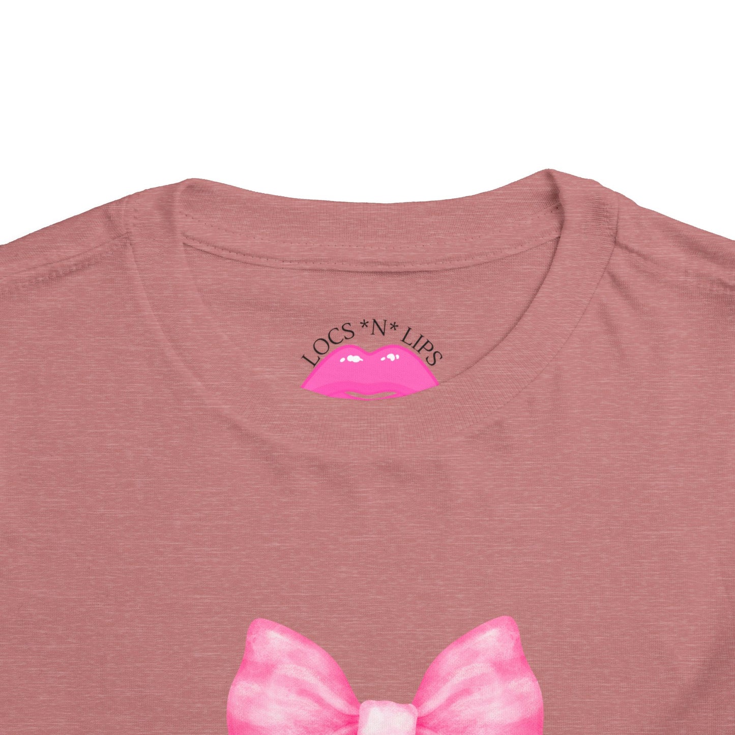 Cute Toddler Tee with Pink Bow Boots Design