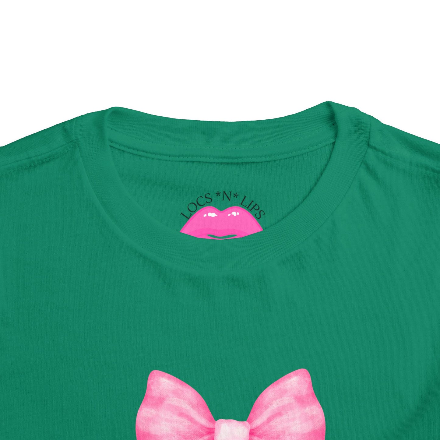 Cute Toddler Tee with Pink Bow Boots Design
