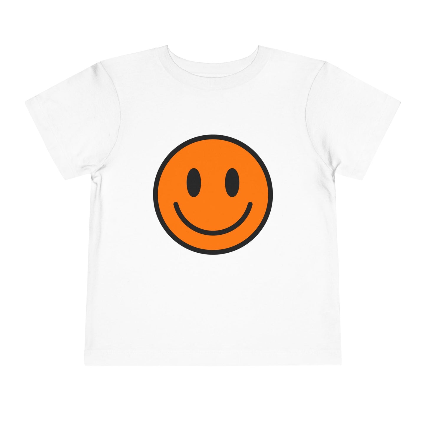 Smiley Face Toddler Tee, Cute Kid's Shirt