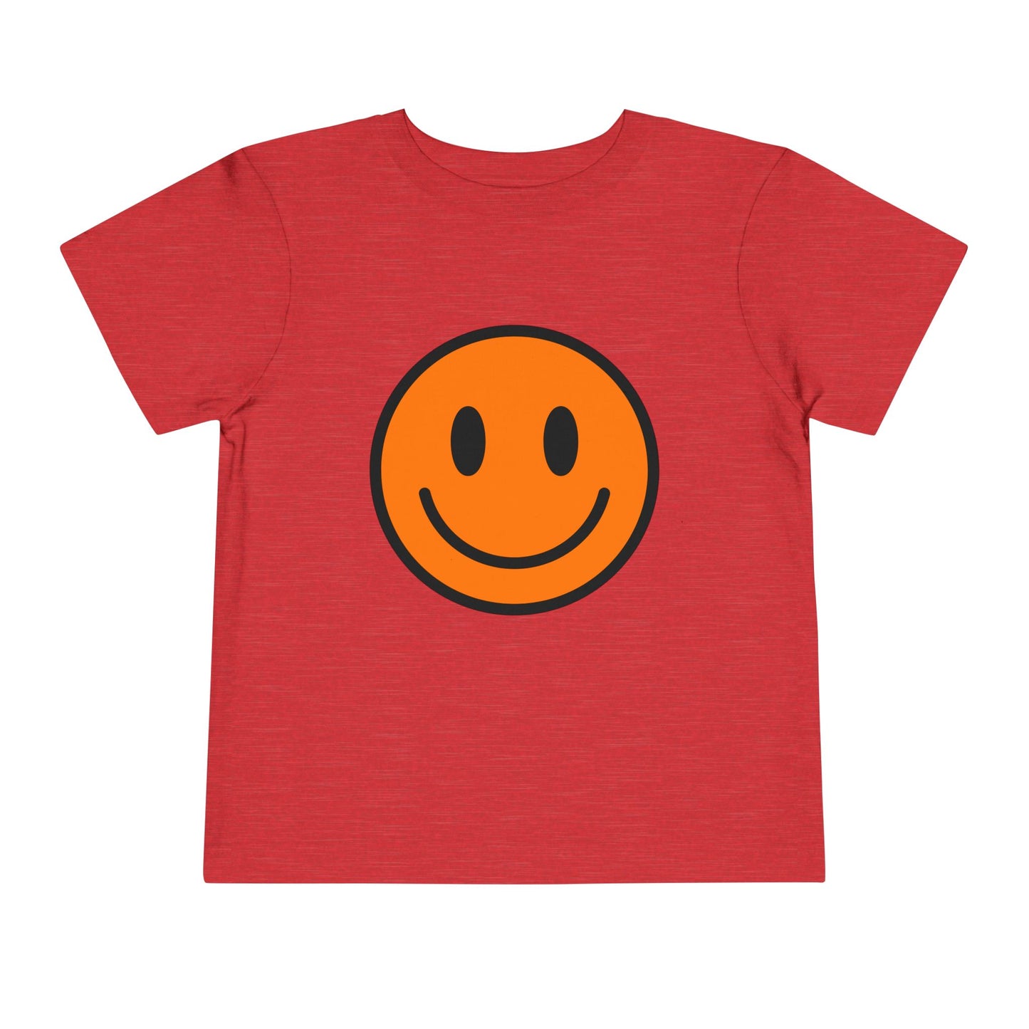 Smiley Face Toddler Tee, Cute Kid's Shirt