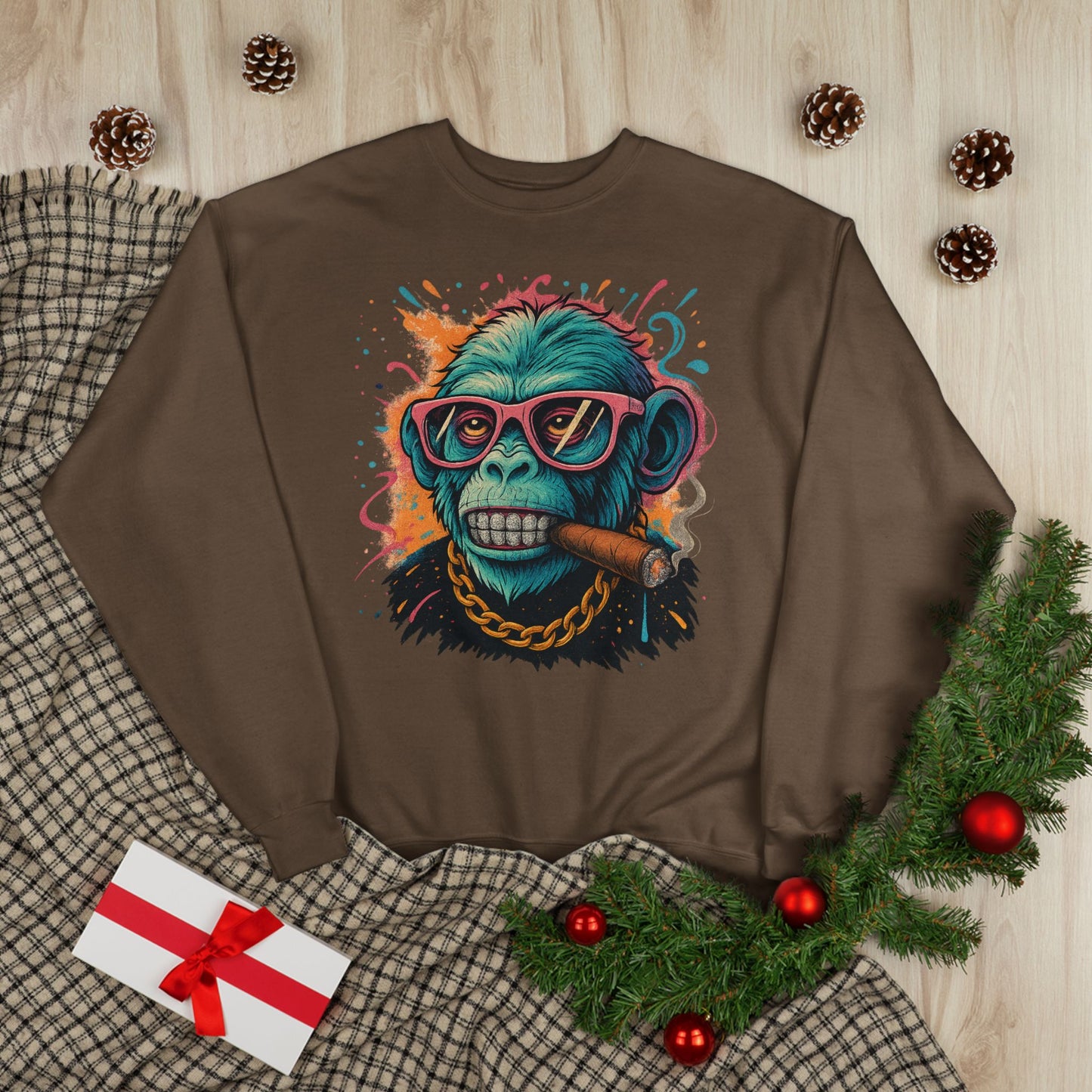 Eco-Friendly 'Boss Mode' Crewneck Sweatshirt, Unisex Cozy Sweatshirt, Casual Streetwear, Gift for Him/Her, Party/Everyday Wear