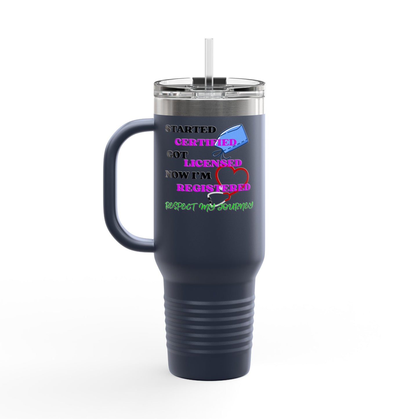 Certified Travel Mug, Licensed Cup for Professionals