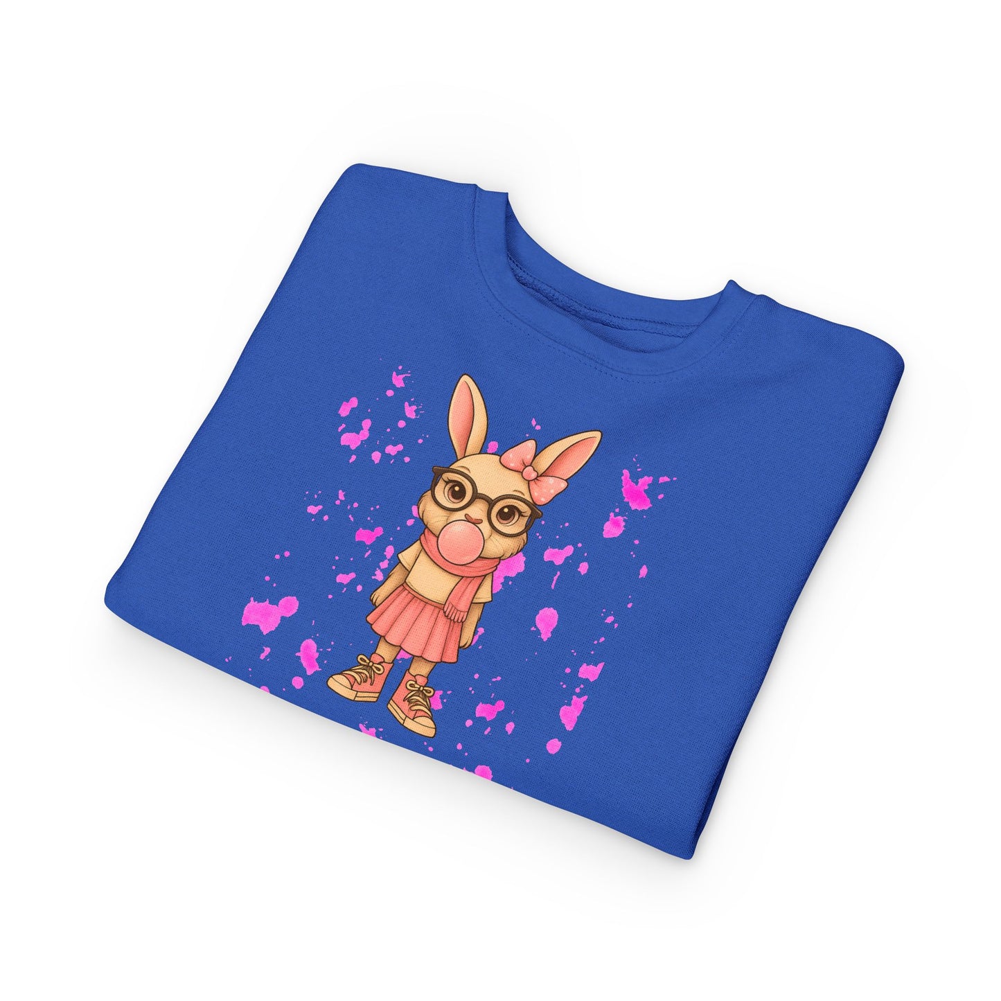 Cute Bunny Toddler Sweatshirt, Kids' Casual Wear