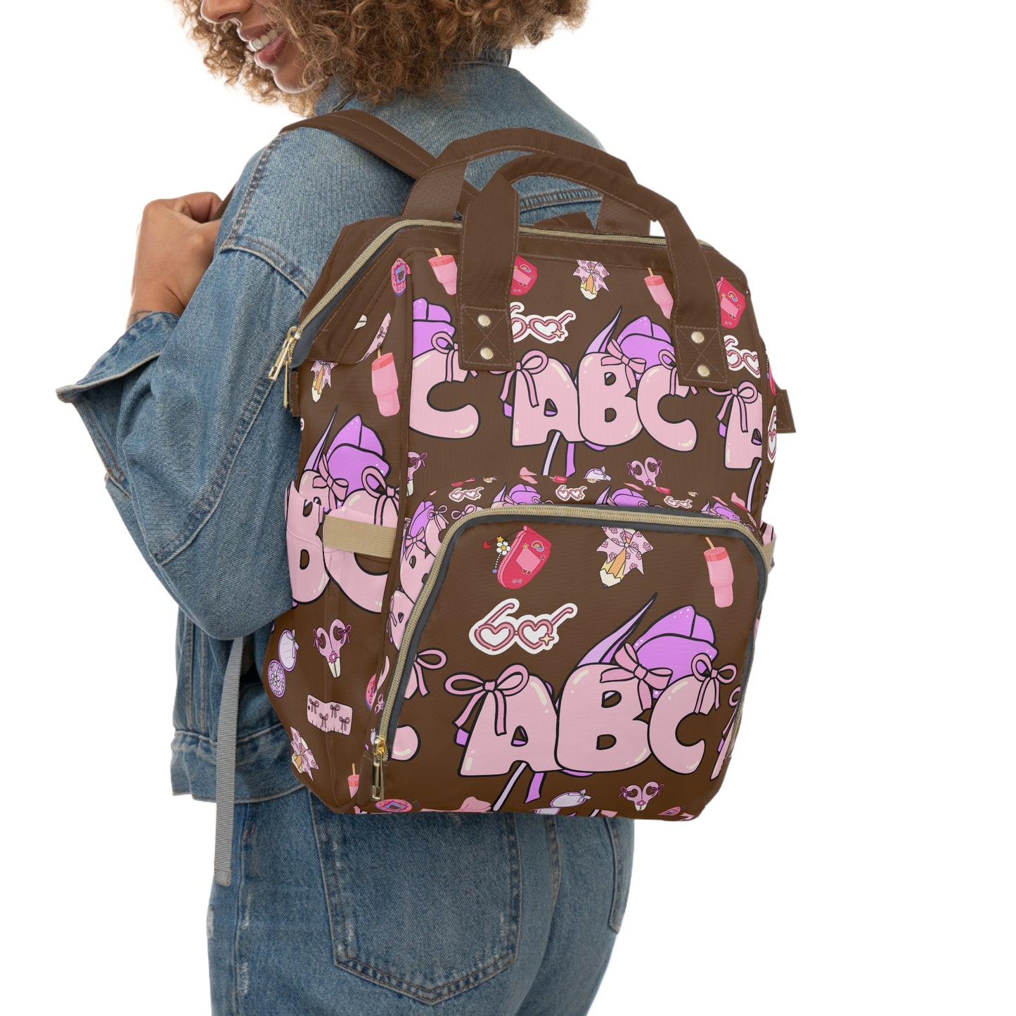 Stylish Multifunctional Diaper Backpack for On-the-Go Parents
