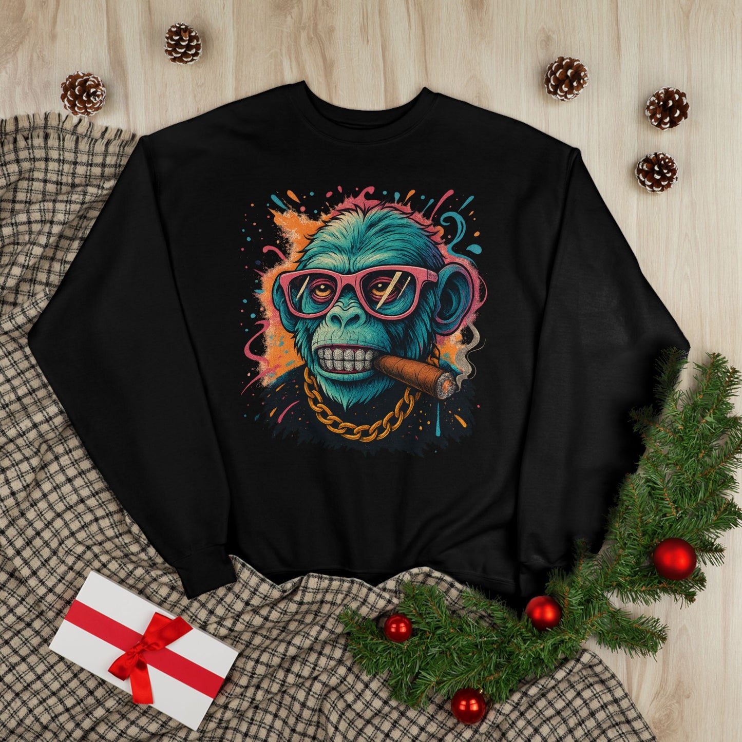 Eco-Friendly 'Boss Mode' Crewneck Sweatshirt, Unisex Cozy Sweatshirt, Casual Streetwear, Gift for Him/Her, Party/Everyday Wear