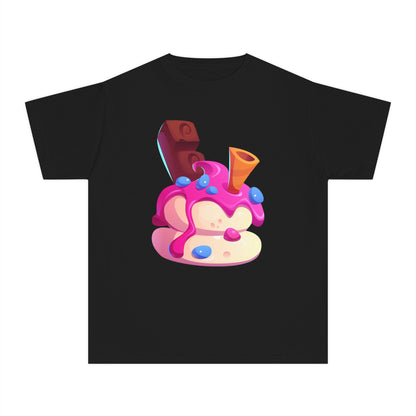Cute Ice Cream Youth Tee, Fun Summer Clothing