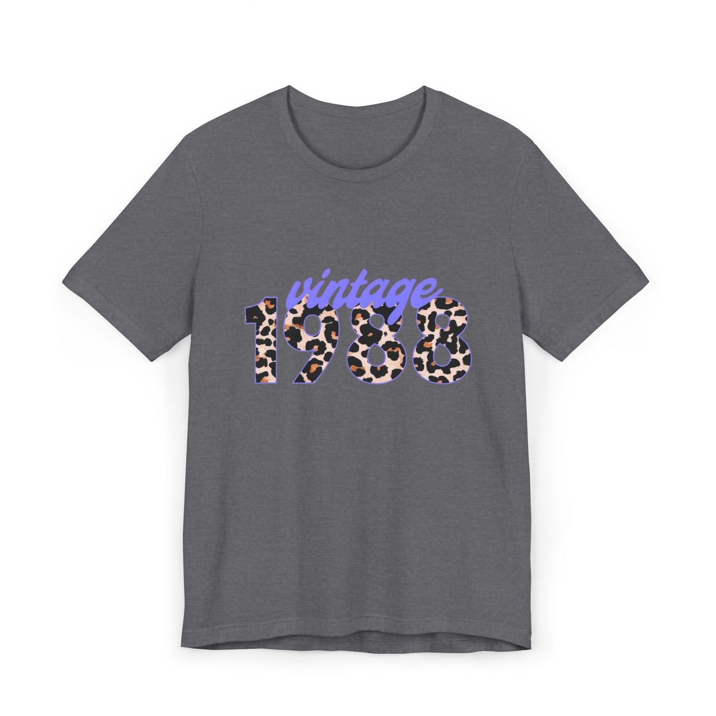 Vintage 1988 Unisex Jersey T-Shirt, Retro Graphic Tee