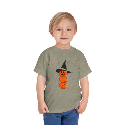 Halloween Pumpkin Tee for Toddlers, Cute Kids Shirt
