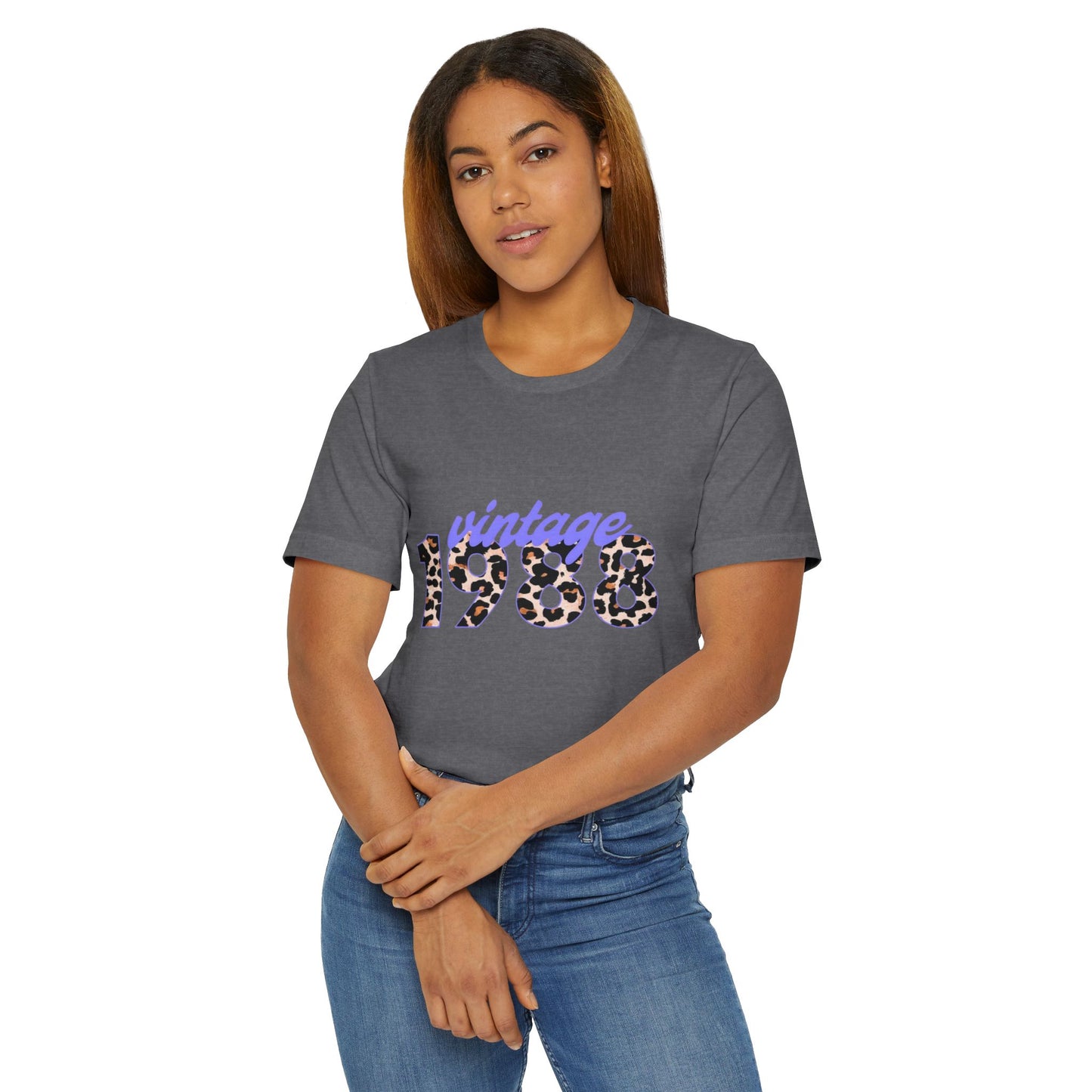 Vintage 1988 Unisex Jersey T-Shirt, Retro Graphic Tee