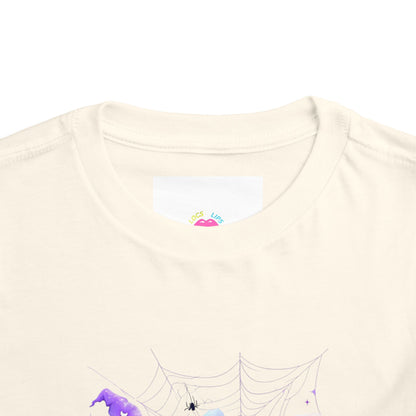 Cute & Cursed Toddler Tee, Halloween Shirt for Kids