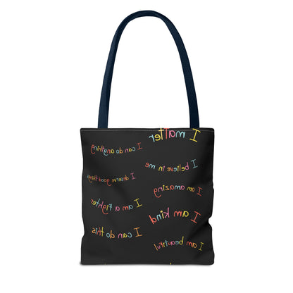 Inspirational Tote Bag - Perfect for Self-Love & Mindfulness