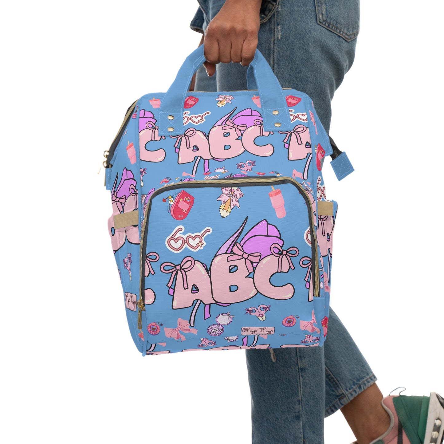 Stylish Multifunctional Diaper Backpack for On-the-Go Parents