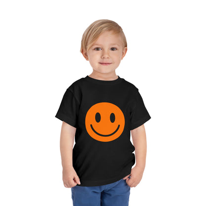 Smiley Face Toddler Tee, Cute Kid's Shirt