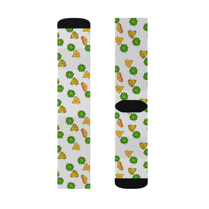 White Munchie Socks| Unisex