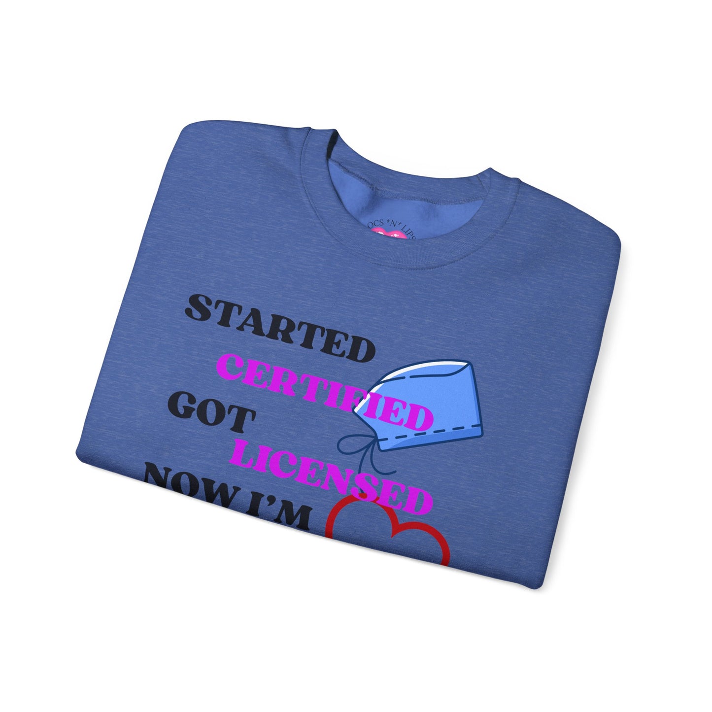Certified Journey Unisex Sweatshirt, Motivational Crewneck