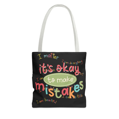 Inspirational Tote Bag - Perfect for Self-Love & Mindfulness