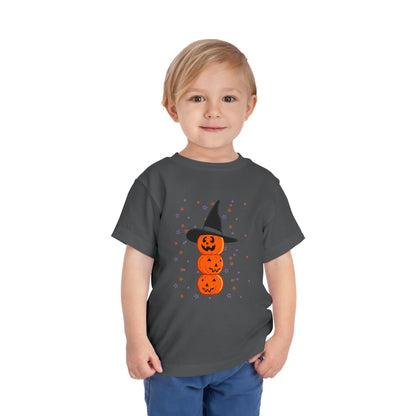 Halloween Pumpkin Tee for Toddlers, Cute Kids Shirt