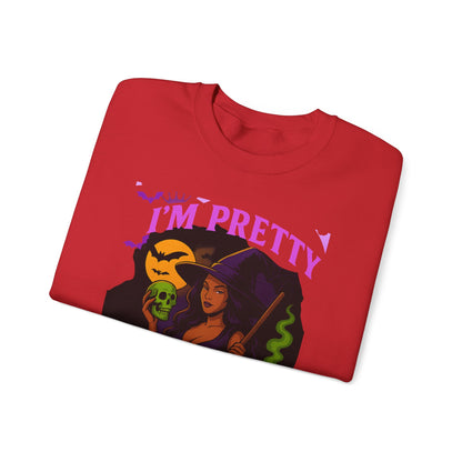 Spooky Vibes Crewneck Sweatshirt - Perfect for Halloween