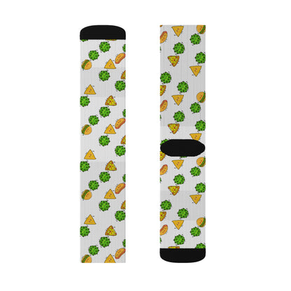 White Munchie Socks| Unisex