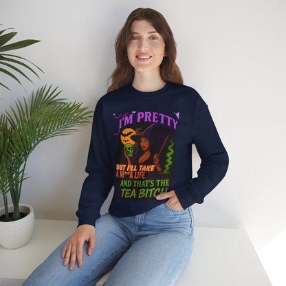 Spooky Vibes Crewneck Sweatshirt - Perfect for Halloween