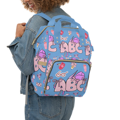 Stylish Multifunctional Diaper Backpack for On-the-Go Parents