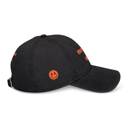 Southern Girl Embroidered Denim Hat, Casual Hat