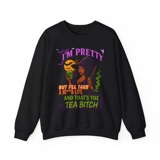 Spooky Vibes Crewneck Sweatshirt - Perfect for Halloween