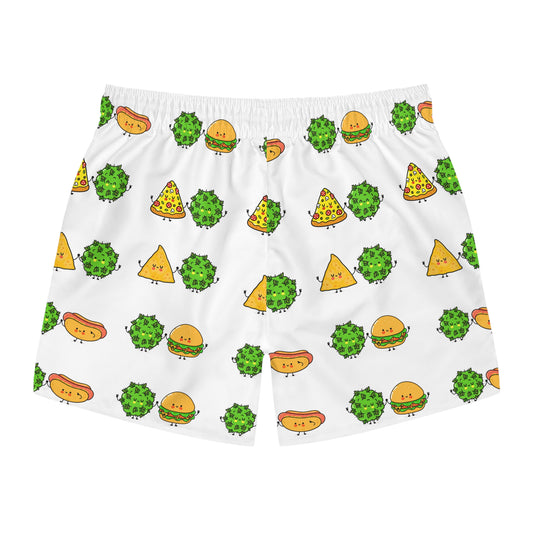 "Fun Foodie" Swim Trunks