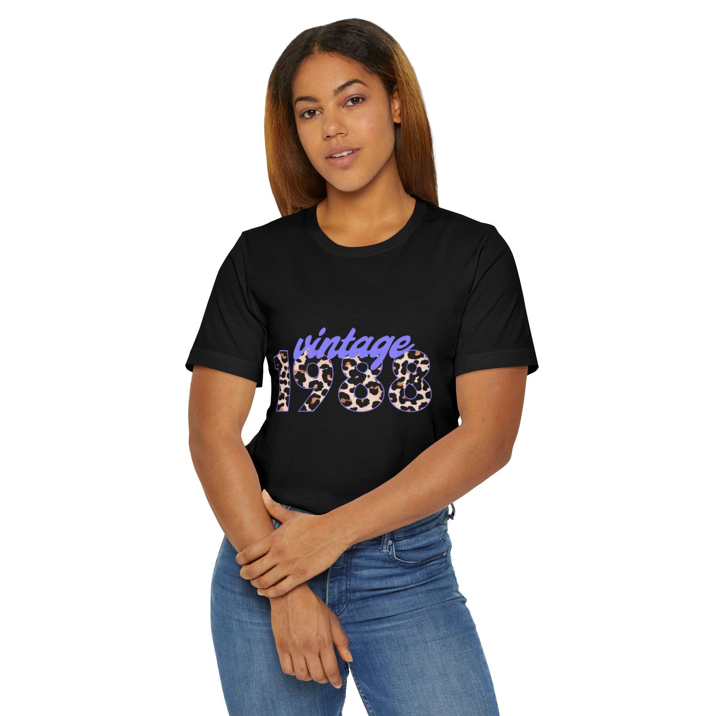 Vintage 1988 Unisex Jersey T-Shirt, Retro Graphic Tee