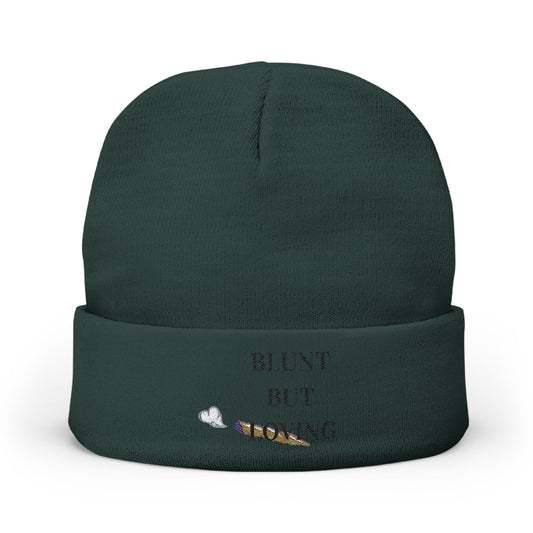 Blunt But Loving Knit Beanie