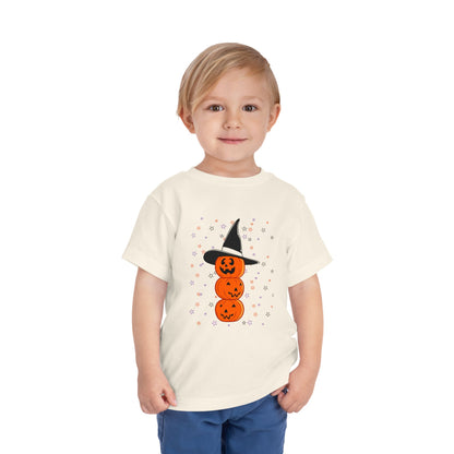 Halloween Pumpkin Tee for Toddlers, Cute Kids Shirt