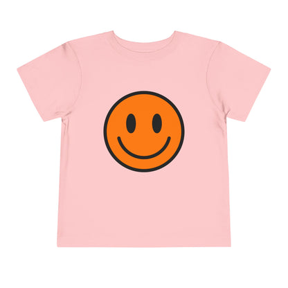 Smiley Face Toddler Tee, Cute Kid's Shirt