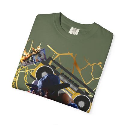 Retro Graphic T-Shirt with 'Freestyle' Design