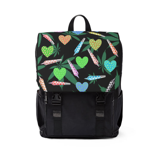 "Joint Love" unisex casual shoulder backpack
